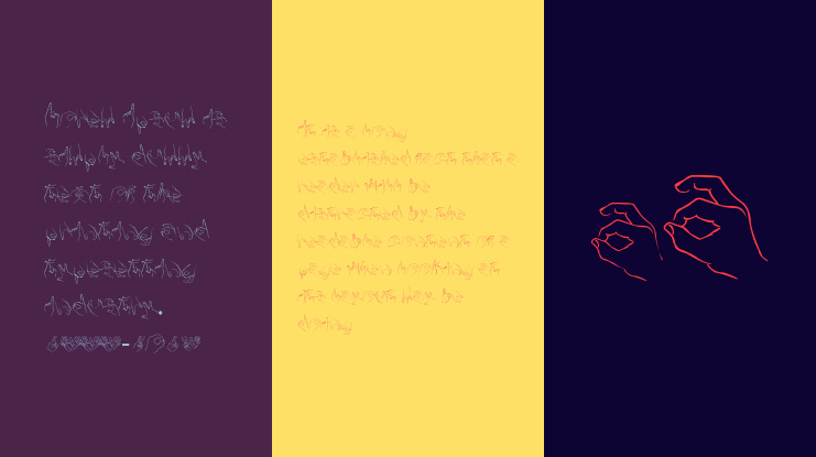 Handstand Font