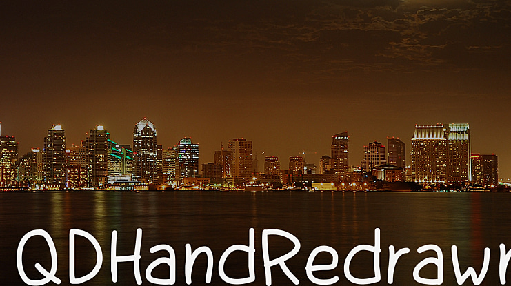 QDHandRedrawn Font