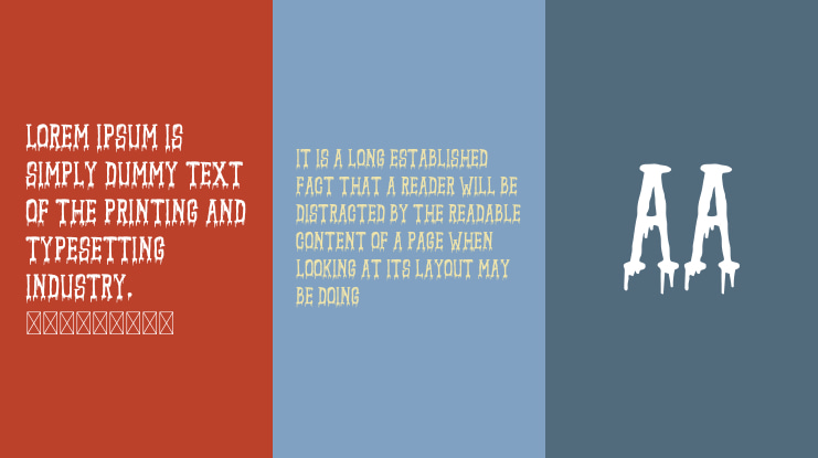 SCARYNIZO Font Family