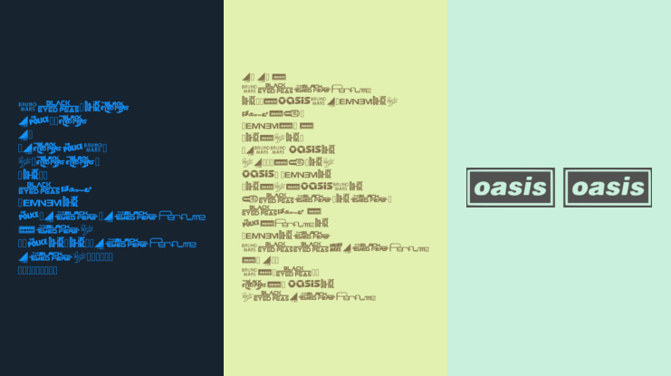 Bands and Musicians CHMC Font