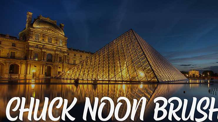 Chuck Noon Brush Font