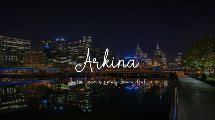 Arkina Font