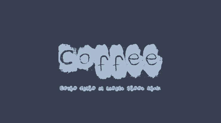 Coffee Font