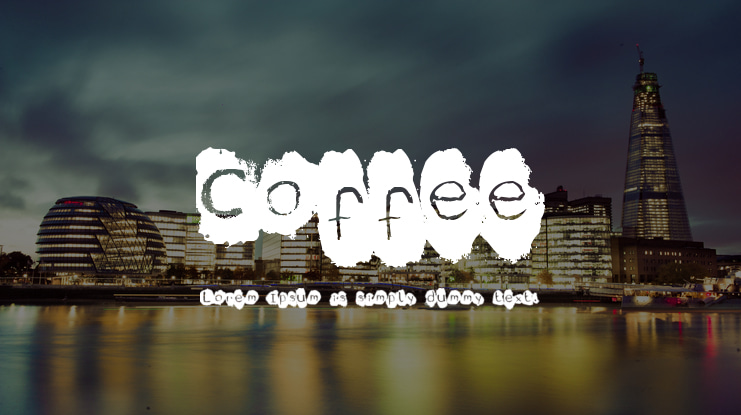 Coffee Font