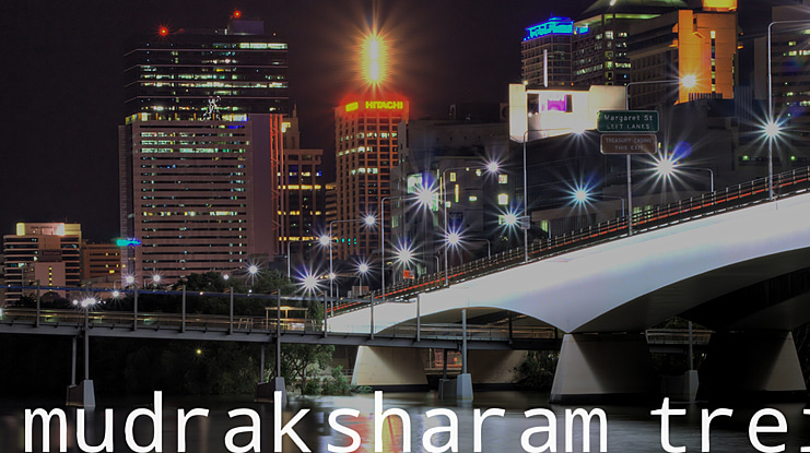mudraksharam trei Font