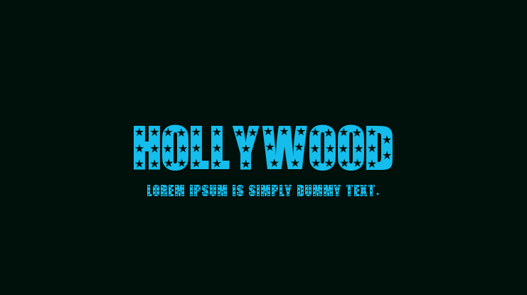 Hollywood Font