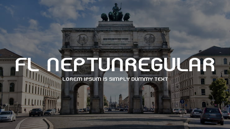 FL-NeptunRegular Font