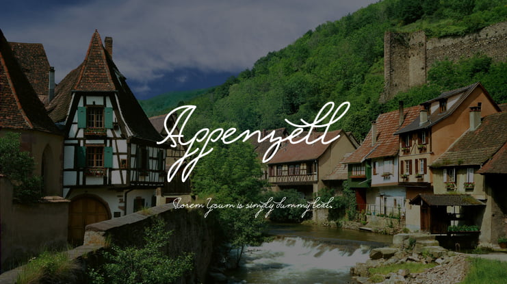 Appenzell Font