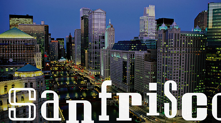Sanfrisco Font