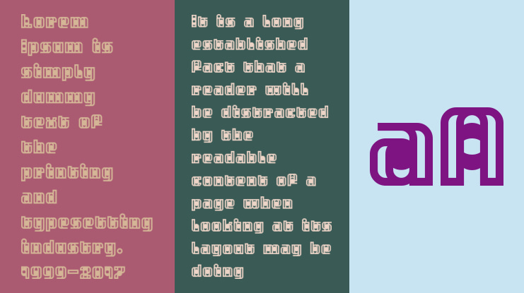 Tangereen Harlequin Font