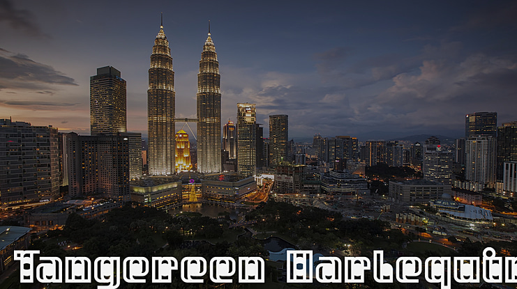 Tangereen Harlequin Font