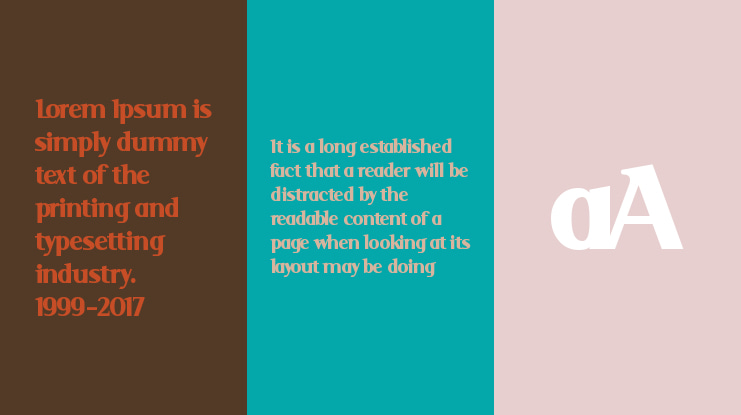 Serif Black Font Family