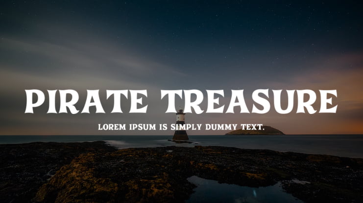 Pirate Treasure Font