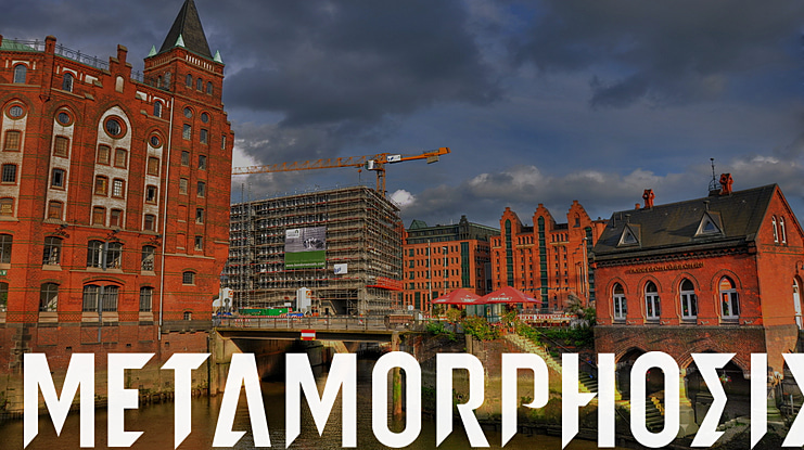 metamorphosis Font