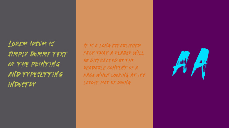 THE STRANGER FONT DUO