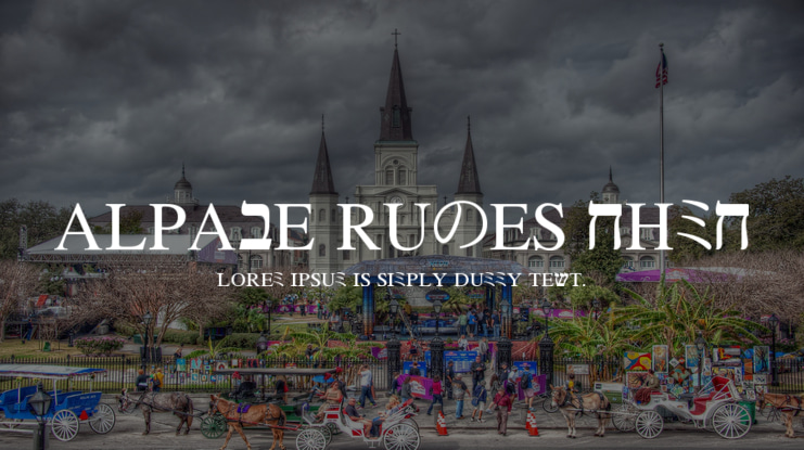 Alpabe Runes CHMC Font