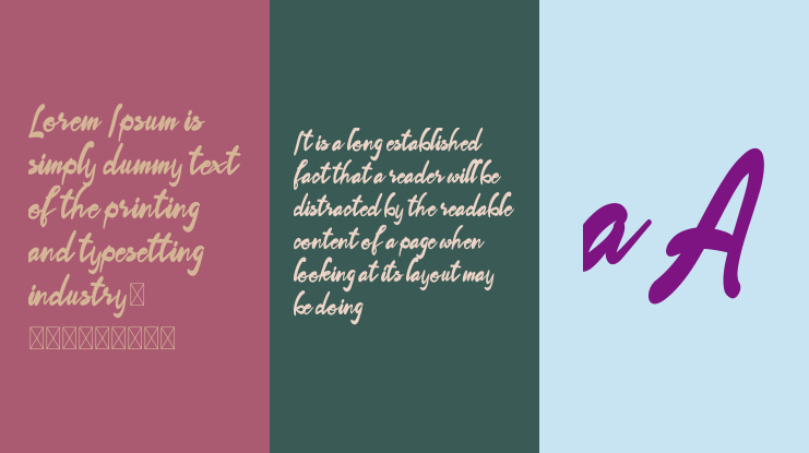 The Simple Happiness Font