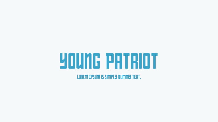 Young Patriot Font Family
