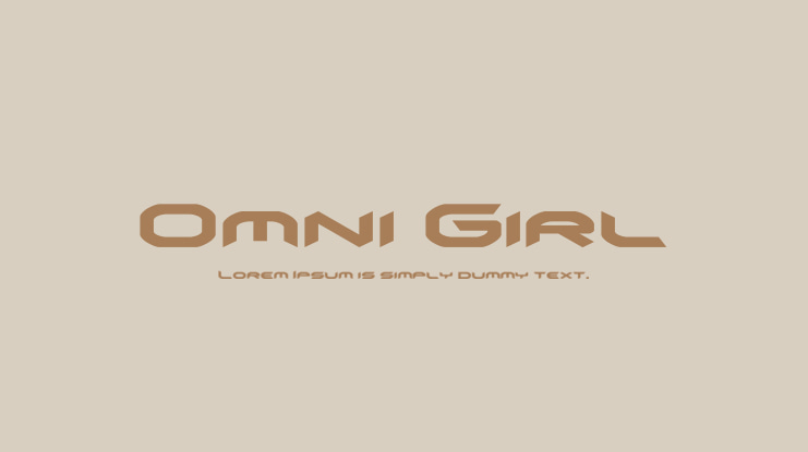 Omni Girl Font Family