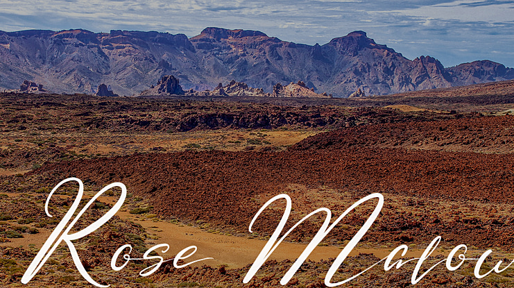 Rose Malow Font