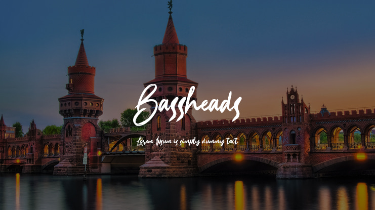 Bassheads Font