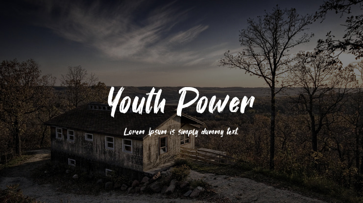 Youth Power Font