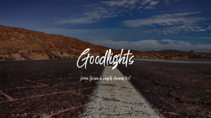 Goodlights Font