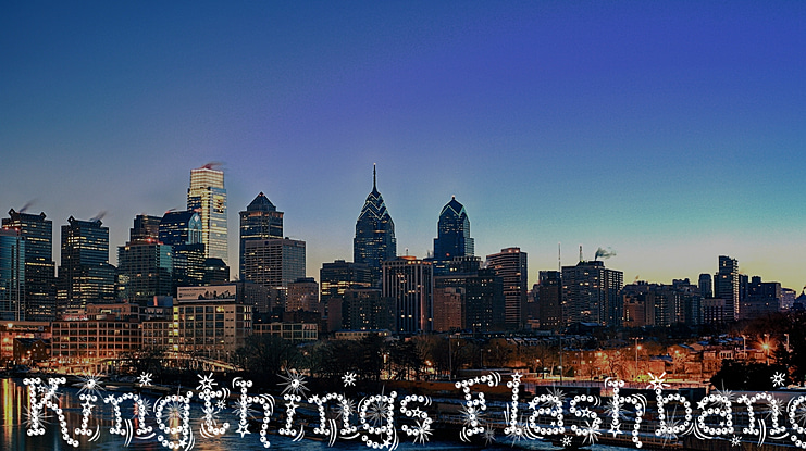 Kingthings Flashbang Font Family