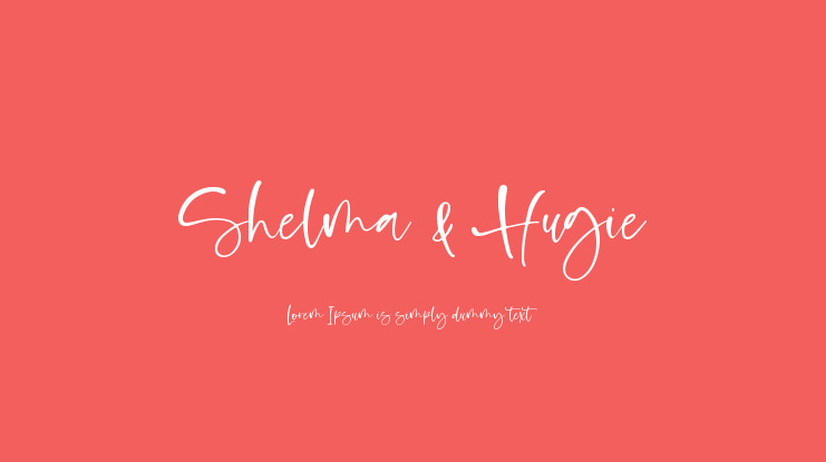 Shelma & Hugie Font