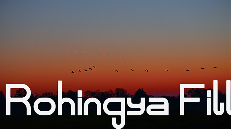 Rohingya Fill Font