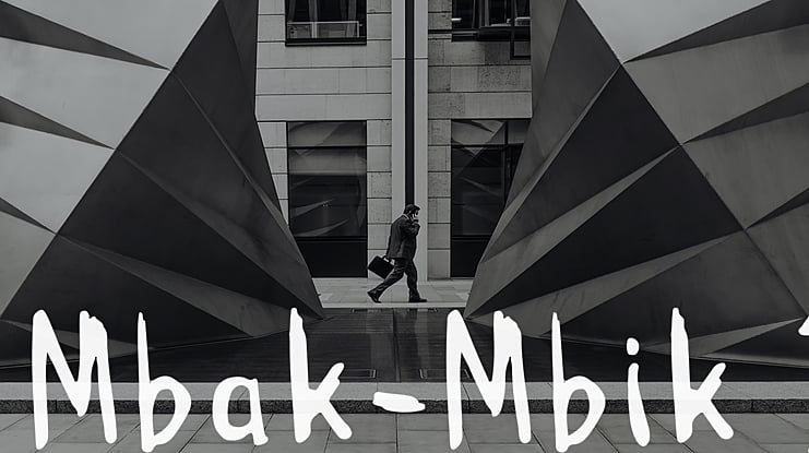 Mbak-Mbik 1 Font Family