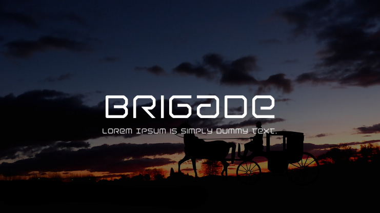 Brigade Font Family