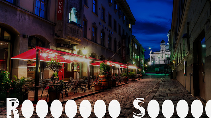 Raindrop Splash Font