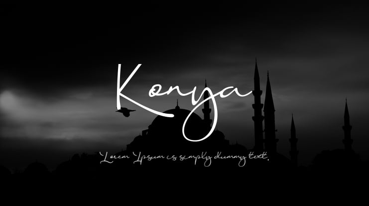Konya Font