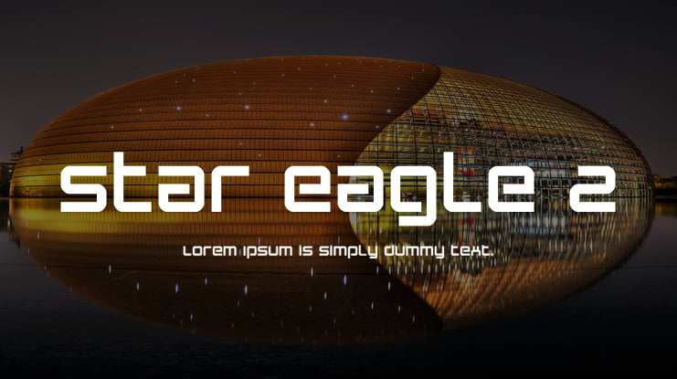 Star Eagle 2 Font Family