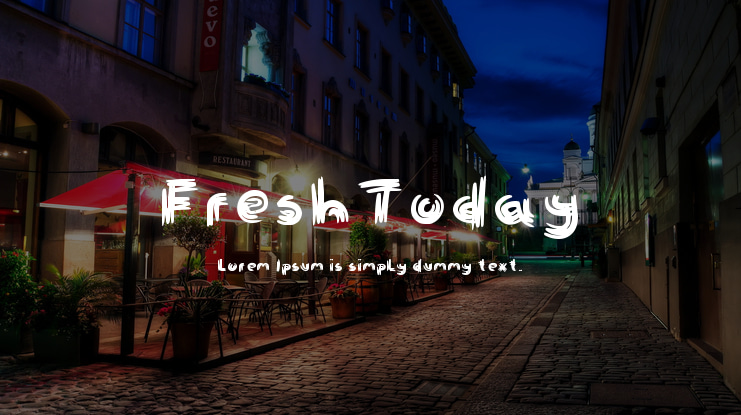 FreshToday Font