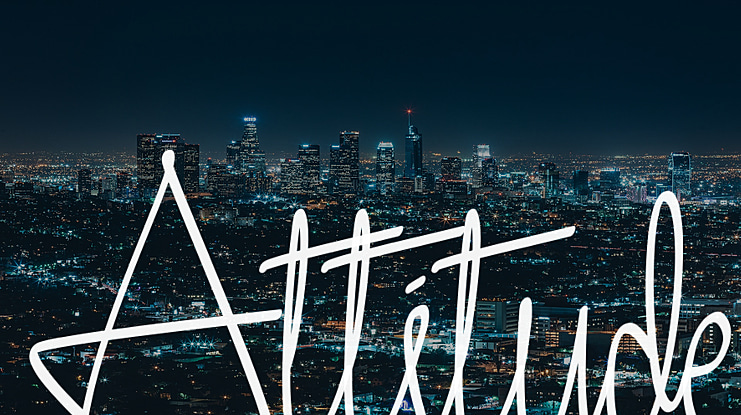 Attitude Font