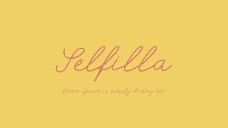 Selfilla Font
