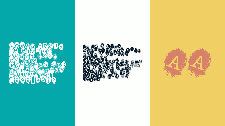 Fingerprints Inside Font