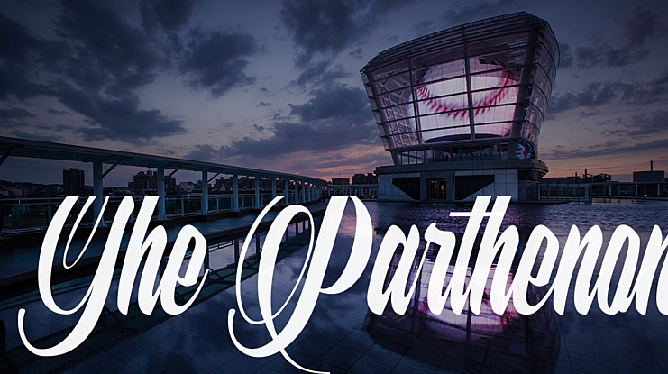The Parthenon Font