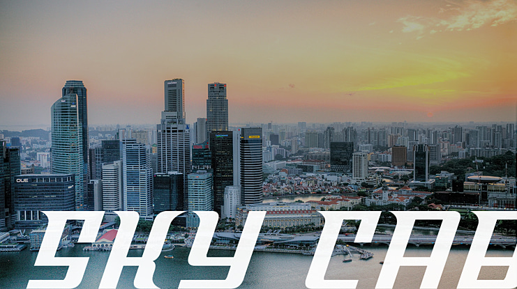 Sky Cab Font Family