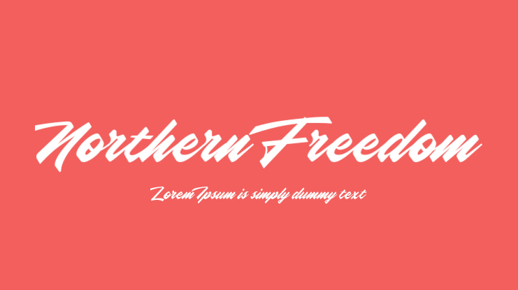 Northern Freedom Font