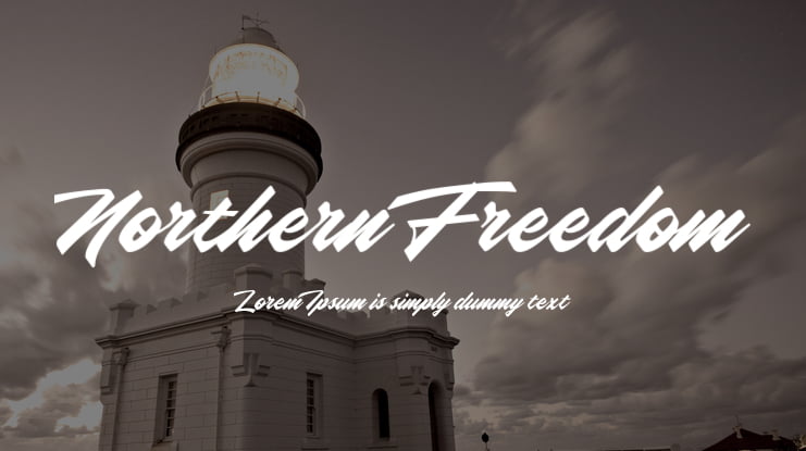 Northern Freedom Font