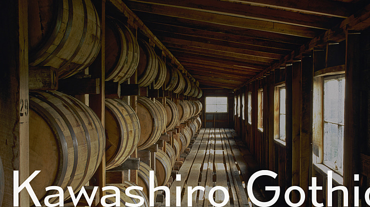 Kawashiro Gothic Font