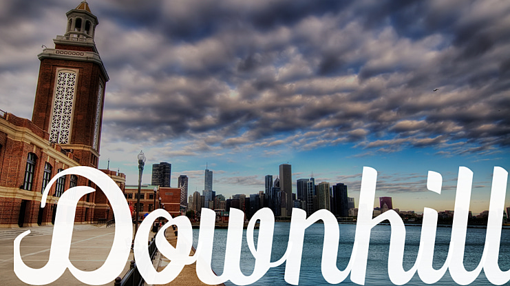 Downhill Font