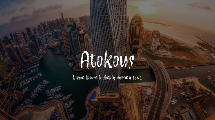 Atokous Font