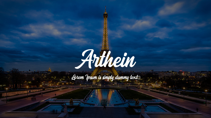 Arthein Font