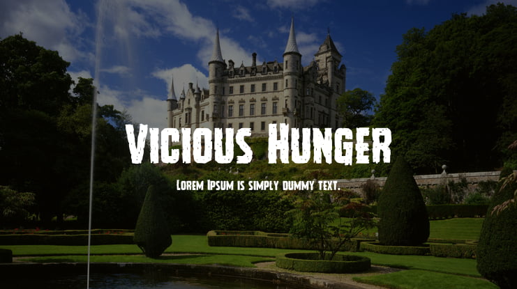 Vicious Hunger Font Family