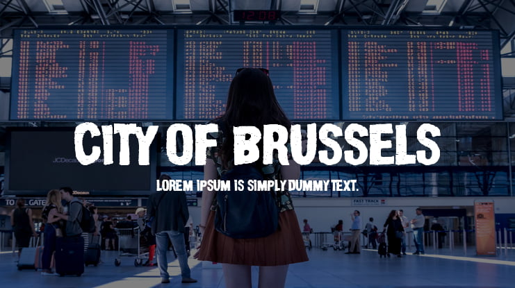 City of Brussels Font