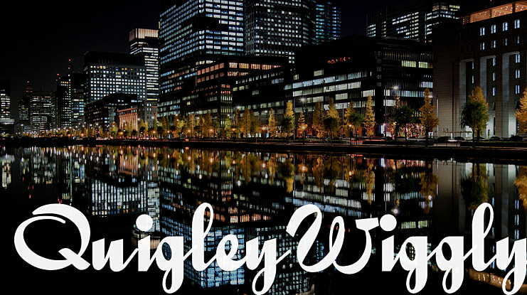 QuigleyWiggly Font
